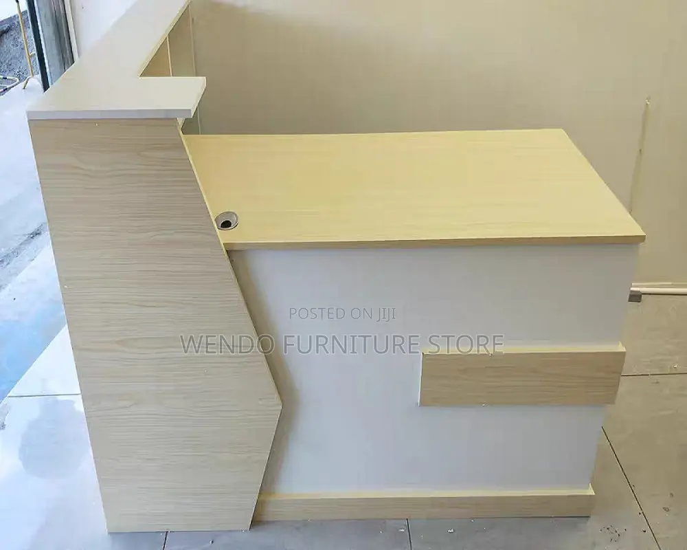 Reception Desk; 1600mm Front Reception Office Guests Desk