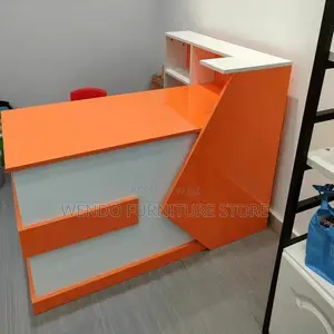 Reception Desk; 1600mm Front Reception Office Guests Desk