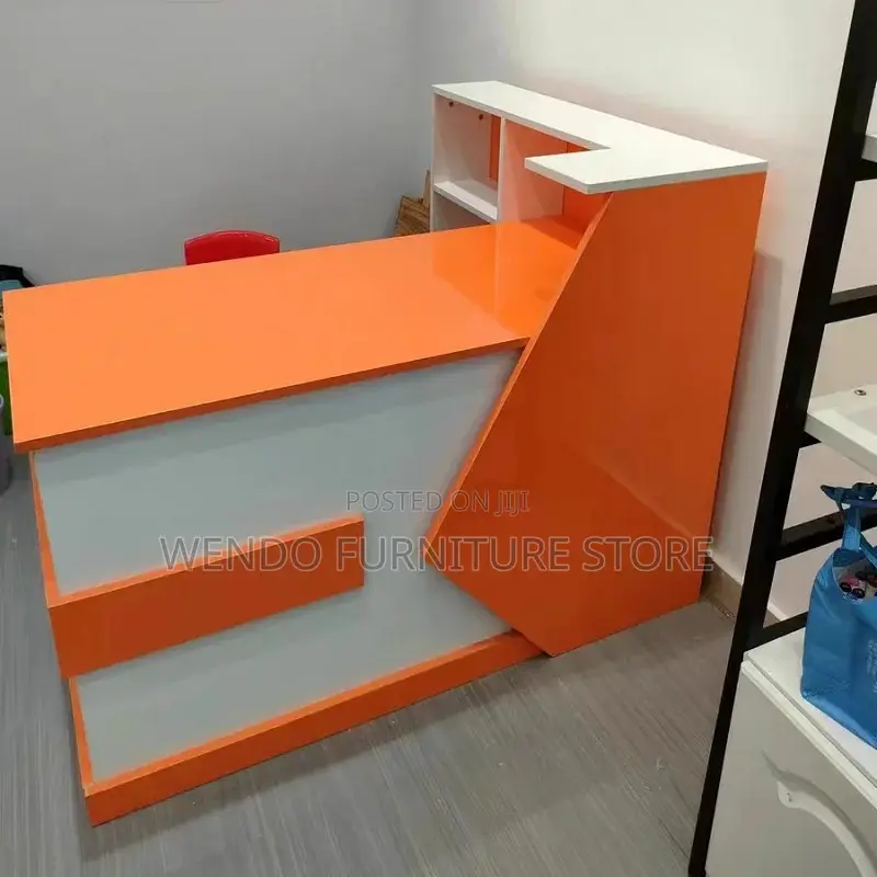 Reception Desk; 1600mm Front Reception Office Guests Desk