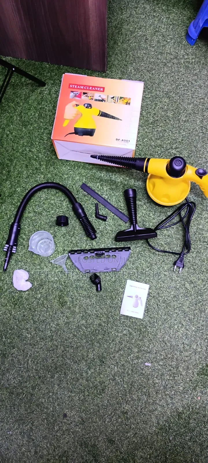 DF-A001 Multipurpose Handheld Pressurized Steam Cleaner Kit.