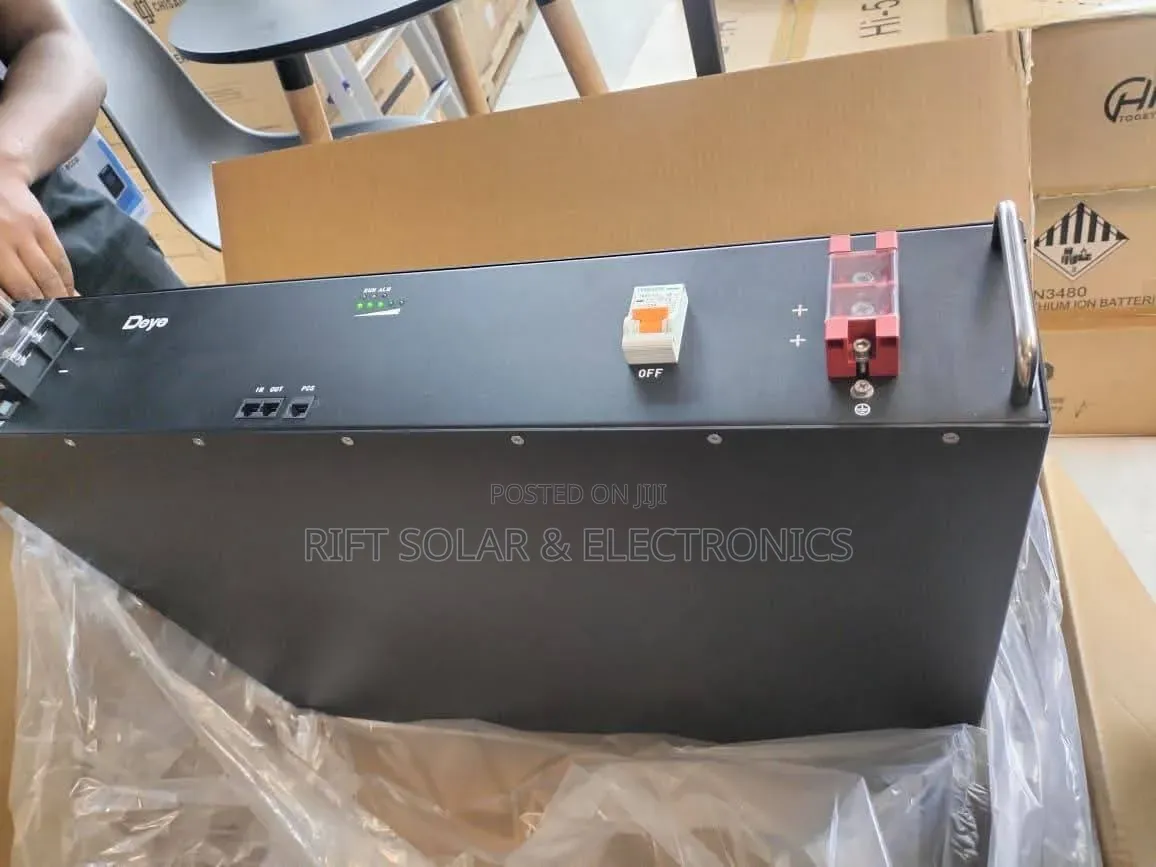 Deye 10.24kwh - 51v (200Ah) Lithium Ion Battery Rack Mount BMS