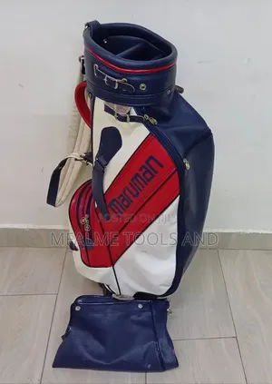 Ex-Uk Maruman Stand Alone/ Empty Synthetic Leather Golf Bag