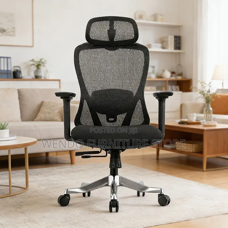 Office Chairs; Supreme High Back Support Executive Fabric Office Chair