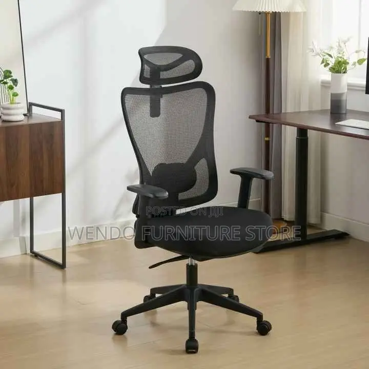 Office Chairs; Supreme High Back Support Executive Fabric Office Chair