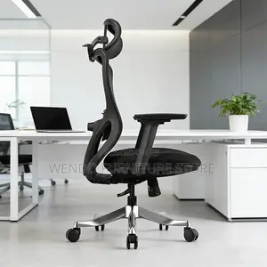 Office Chairs; Supreme High Back Support Executive Fabric Office Chair