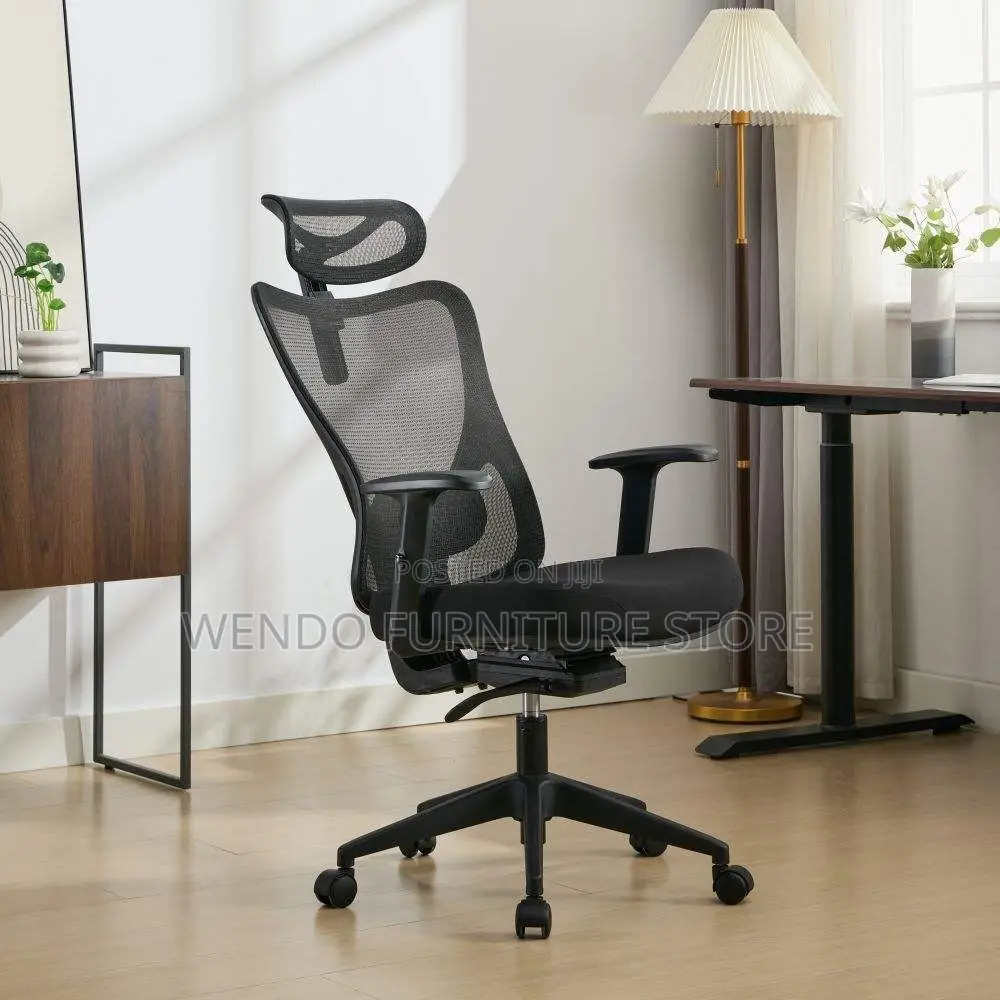 Office Chairs; Supreme High Back Support Executive Fabric Office Chair