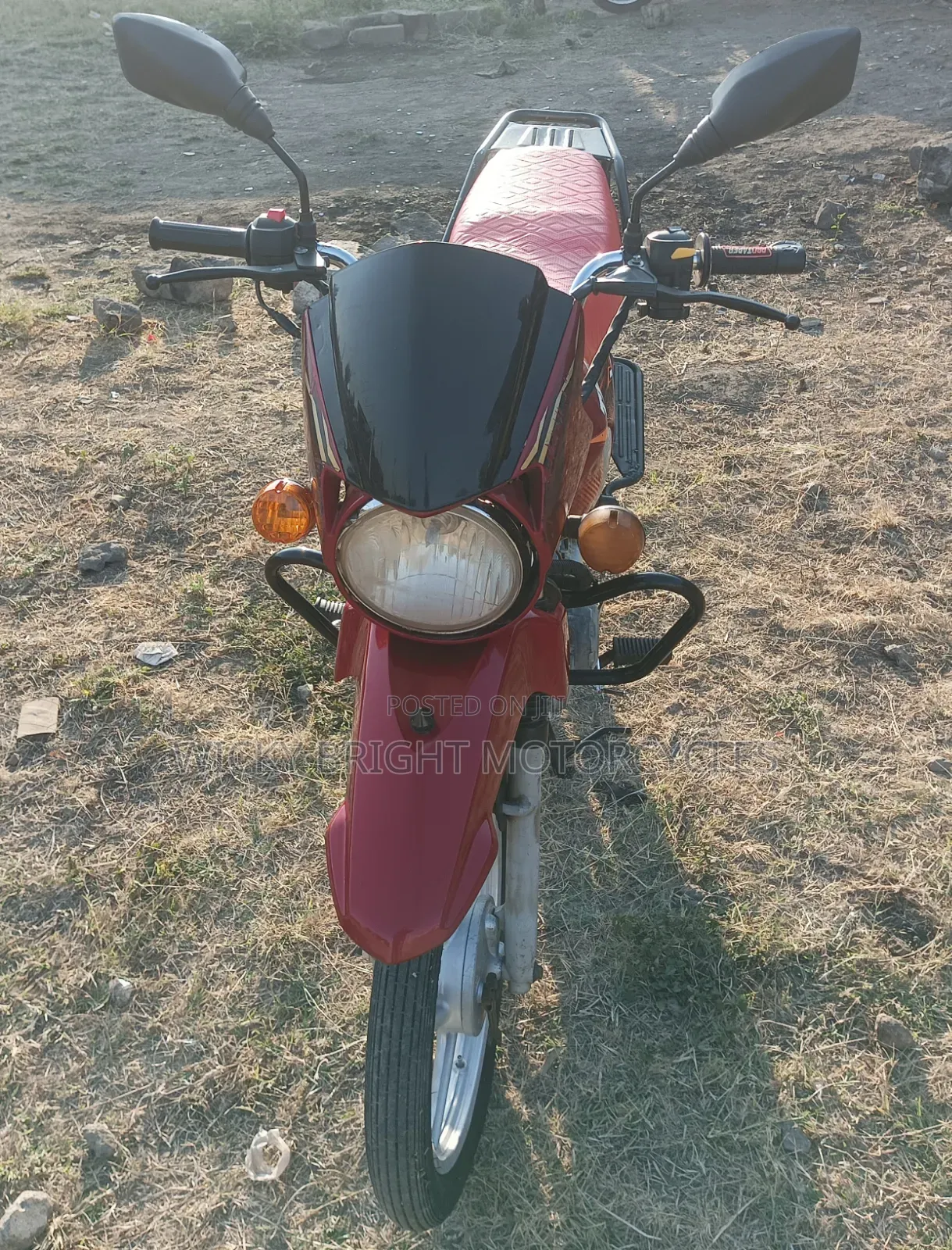 TVS HLX Plus ES 2022 Red