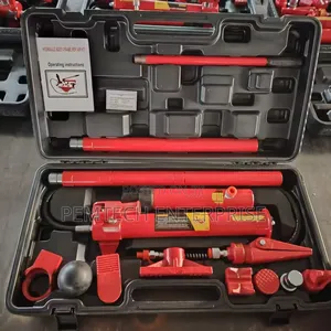 10-Ton Hydraulic Auto Body Frame Repair Kit Known as Porta-Power Kit