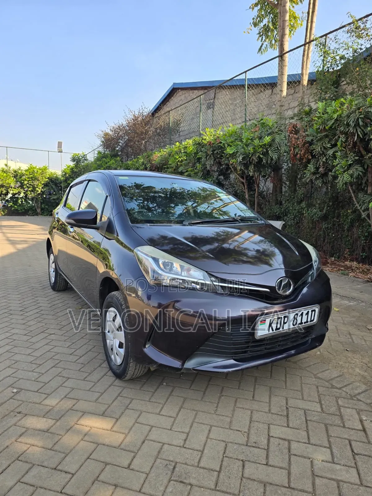 Toyota Vitz 2016 Black