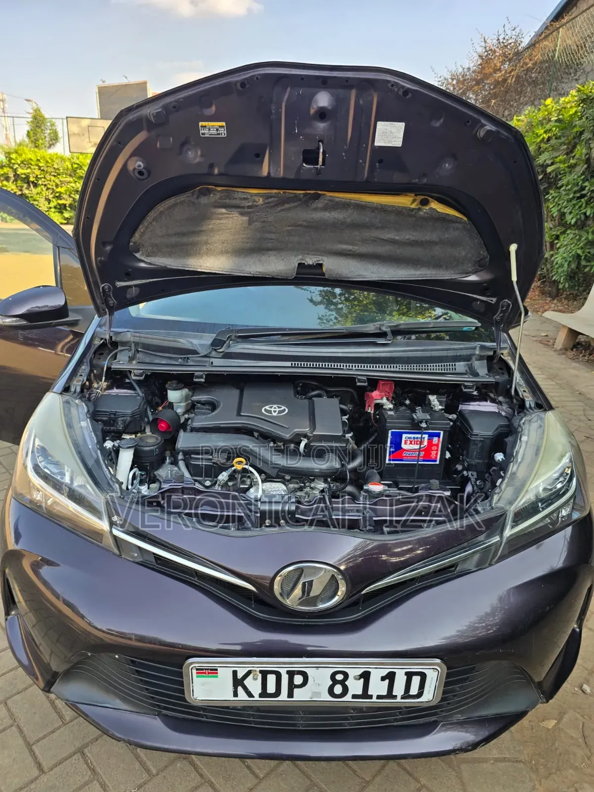 Toyota Vitz 2016 Black