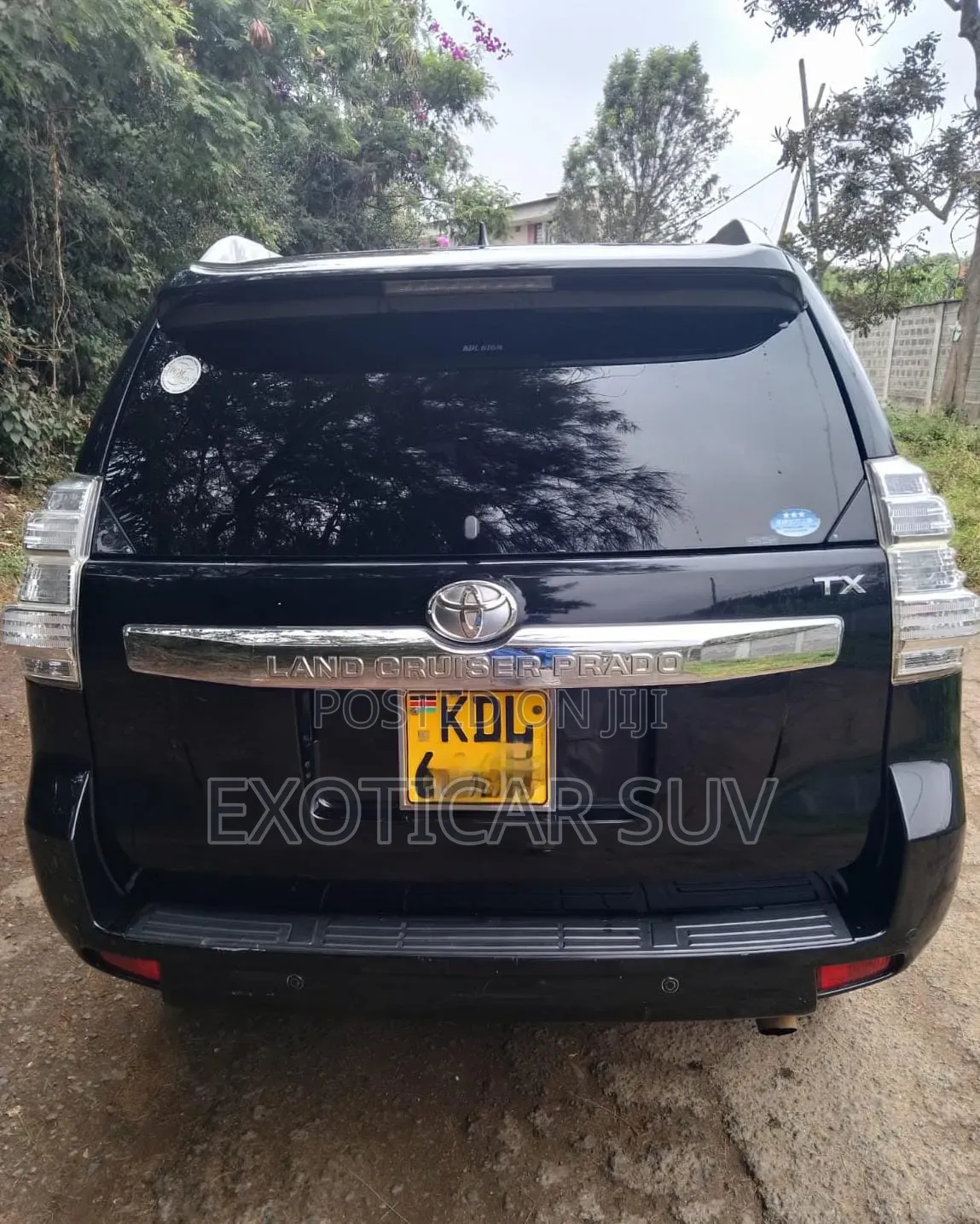 Toyota Land Cruiser Prado 2017 Matt Black