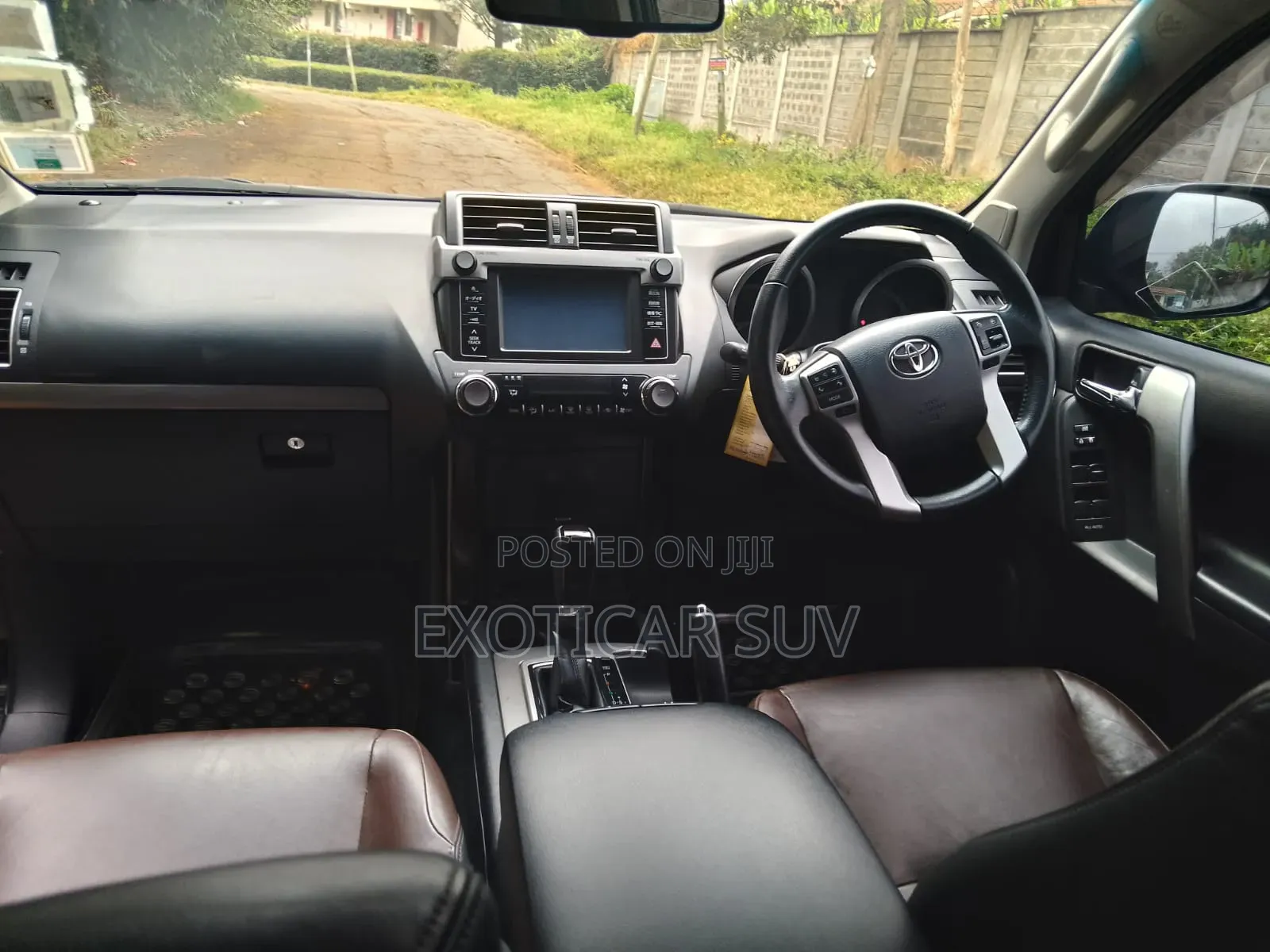 Toyota Land Cruiser Prado 2017 Matt Black