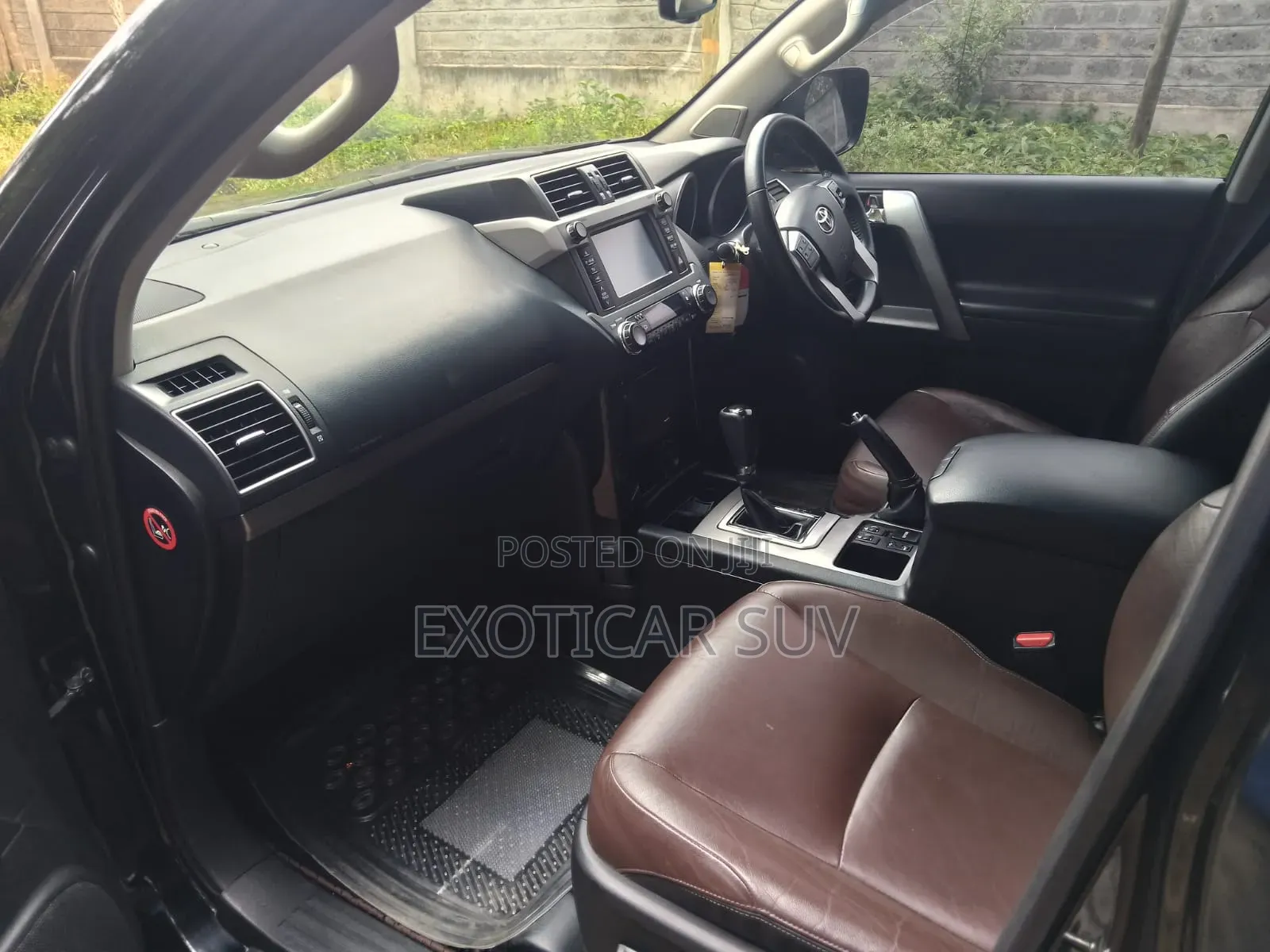 Toyota Land Cruiser Prado 2017 Matt Black
