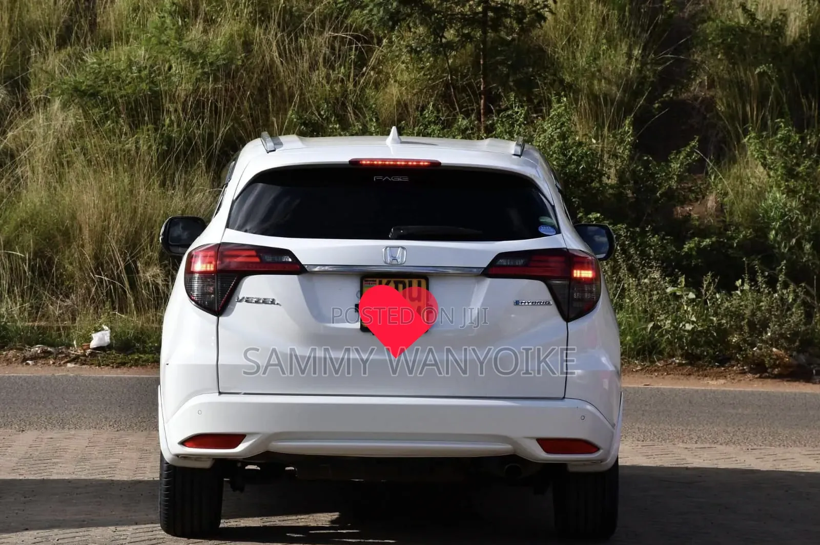 Honda Vezel for Hire