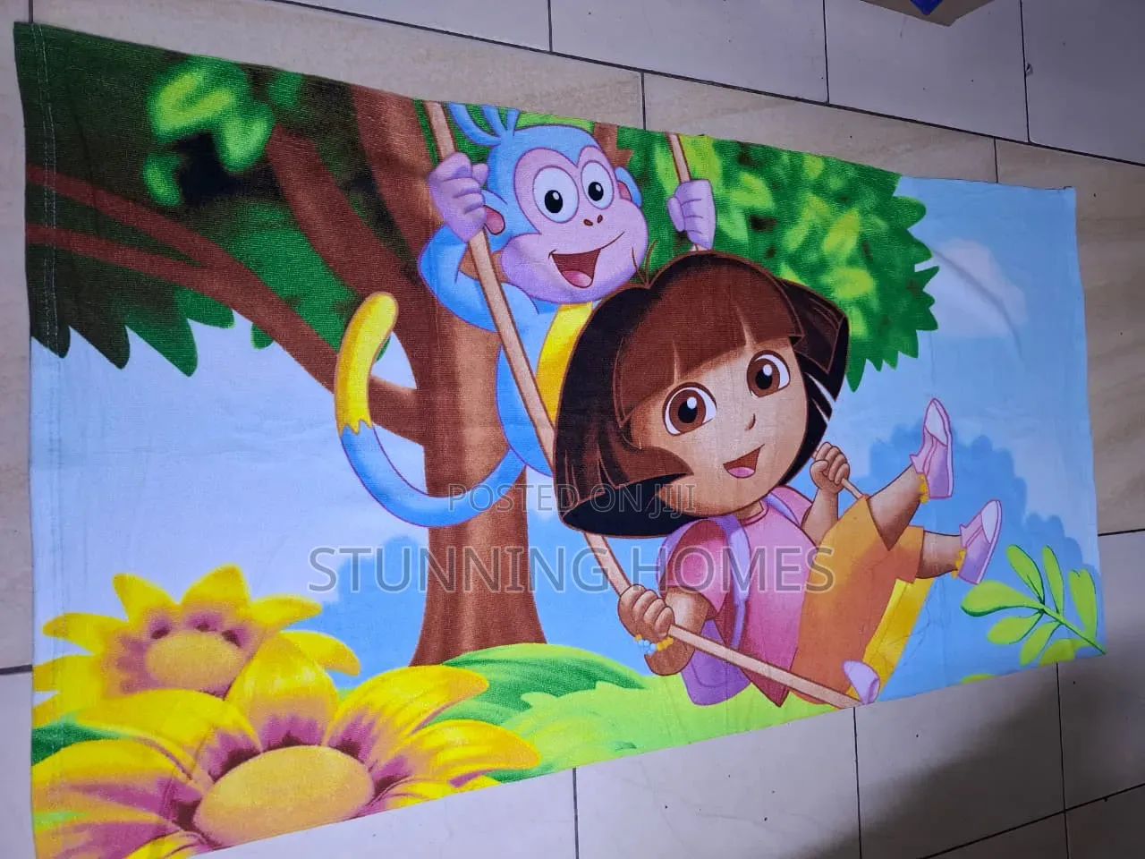 Kids Cartoon Characters Towels