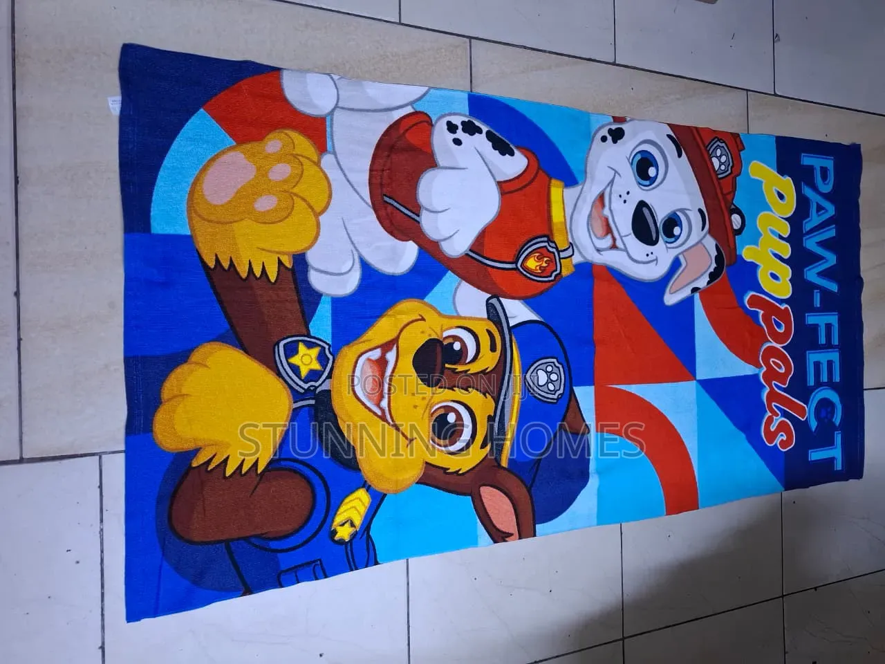 Kids Cartoon Characters Towels
