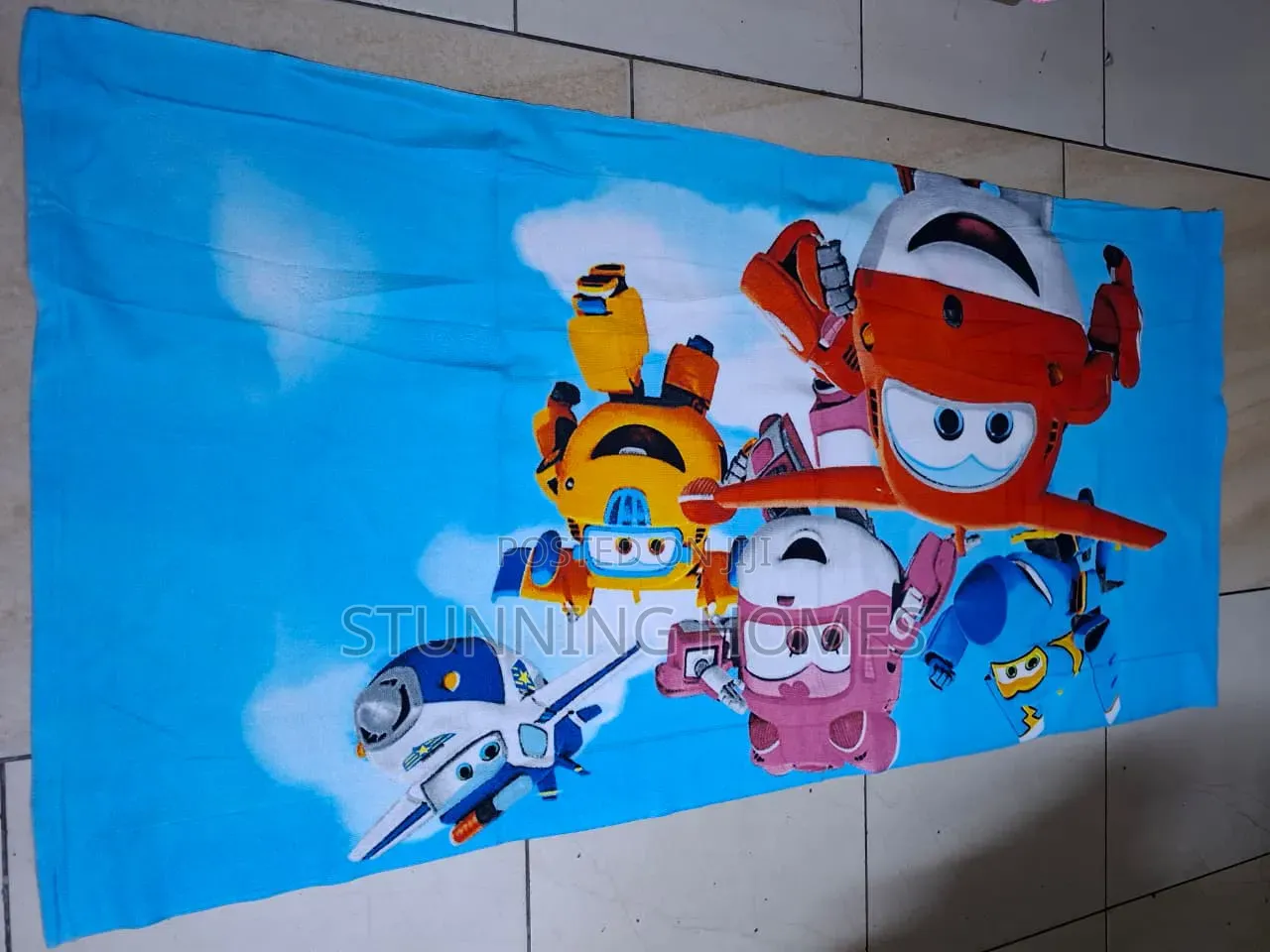 Kids Cartoon Characters Towels