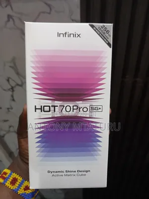 New Infinix Hot 70 Pro 5G+ 256 GB