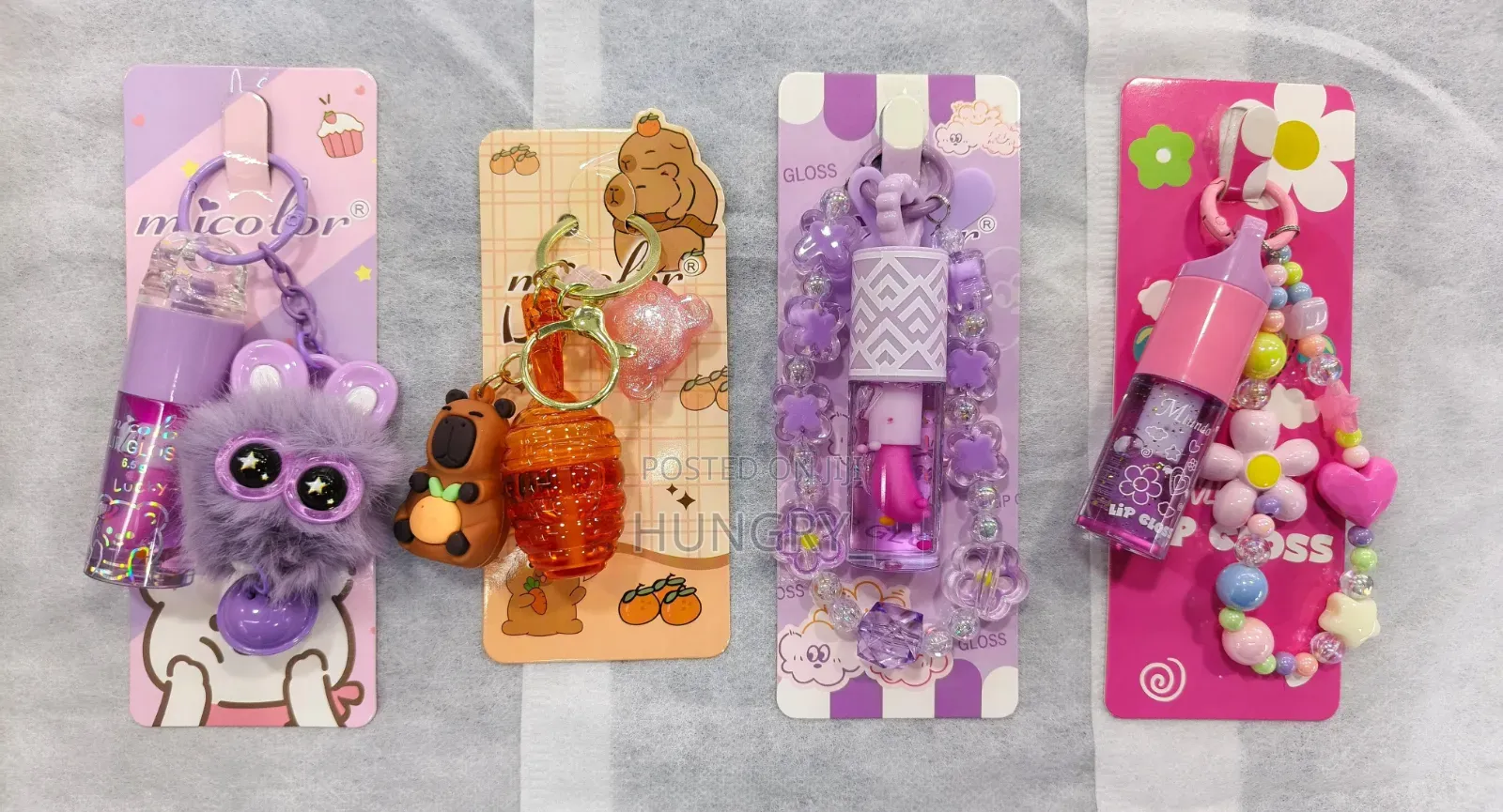 Phone Charms With Lip Gloss