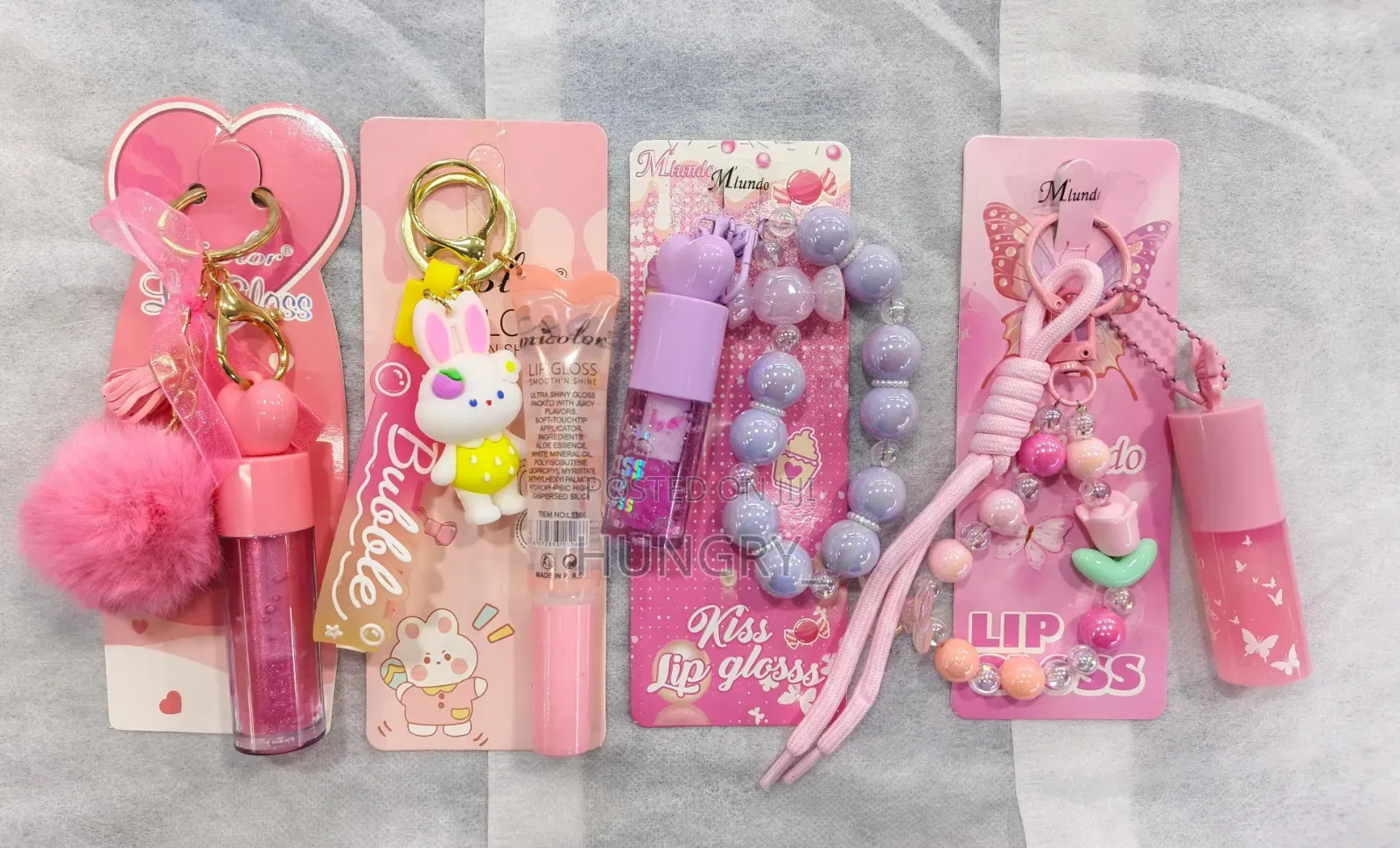 Phone Charms With Lip Gloss