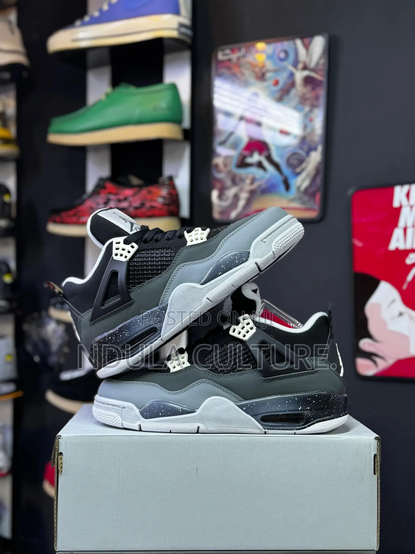 Jordan 4 Fear Pack