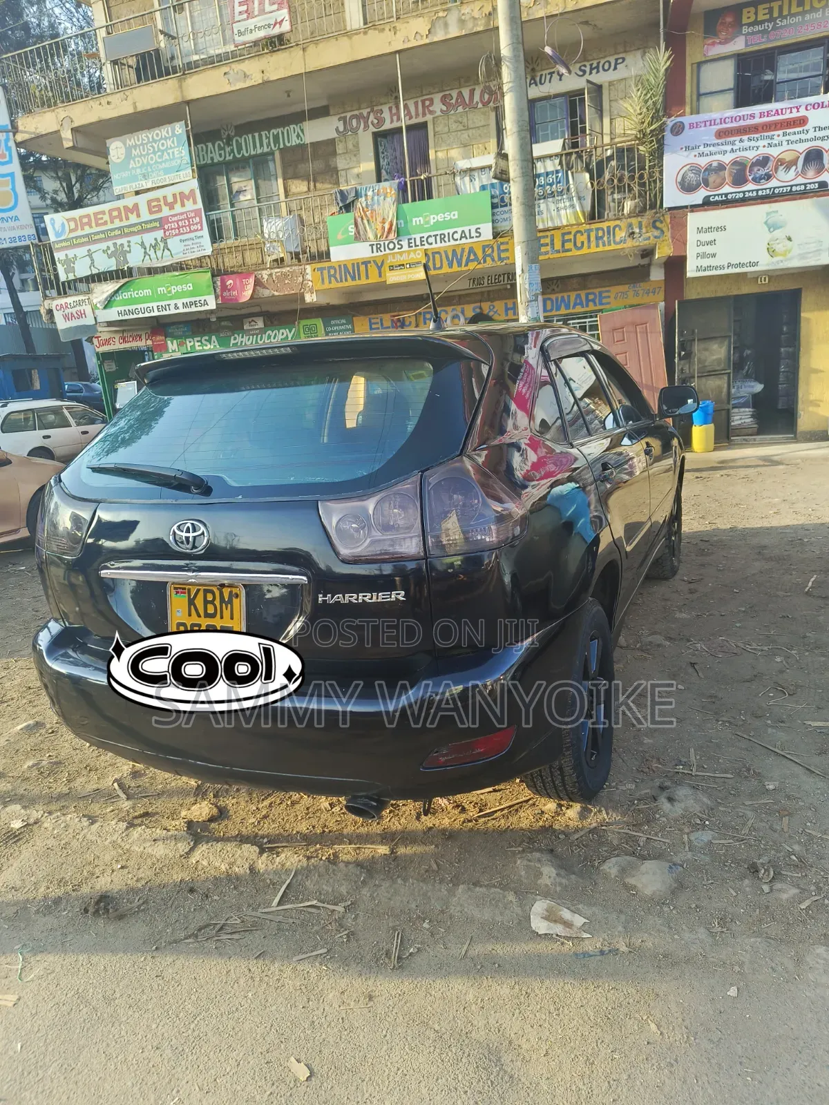 Toyota Harrier 2003 Black