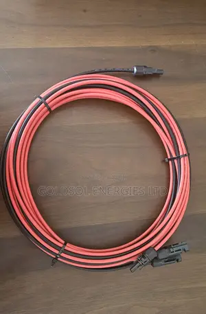 4mm PV Cable - 10 Meters With MC4 Connectors