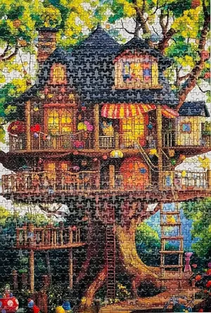 Fantasy Tree House 1000pcs Jigsaw Puzzle
