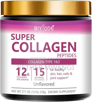 Super Collagen Peptides, Type 1 Type 3 Powder in Kenya