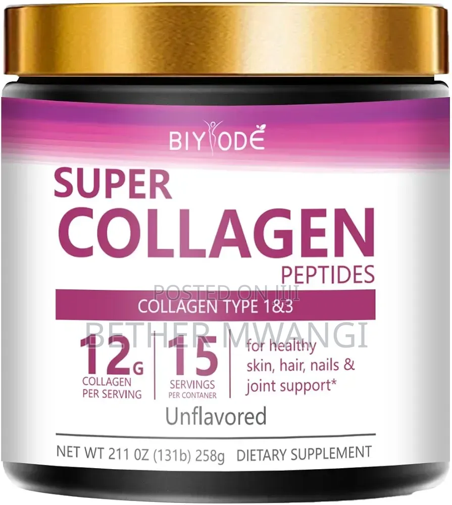 Super Collagen Peptides, Type 1 Type 3 Powder in Kenya