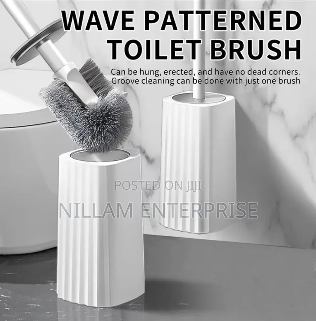 Wall Mounted High Quality Toilet Cleaning Brush Set With Holder*