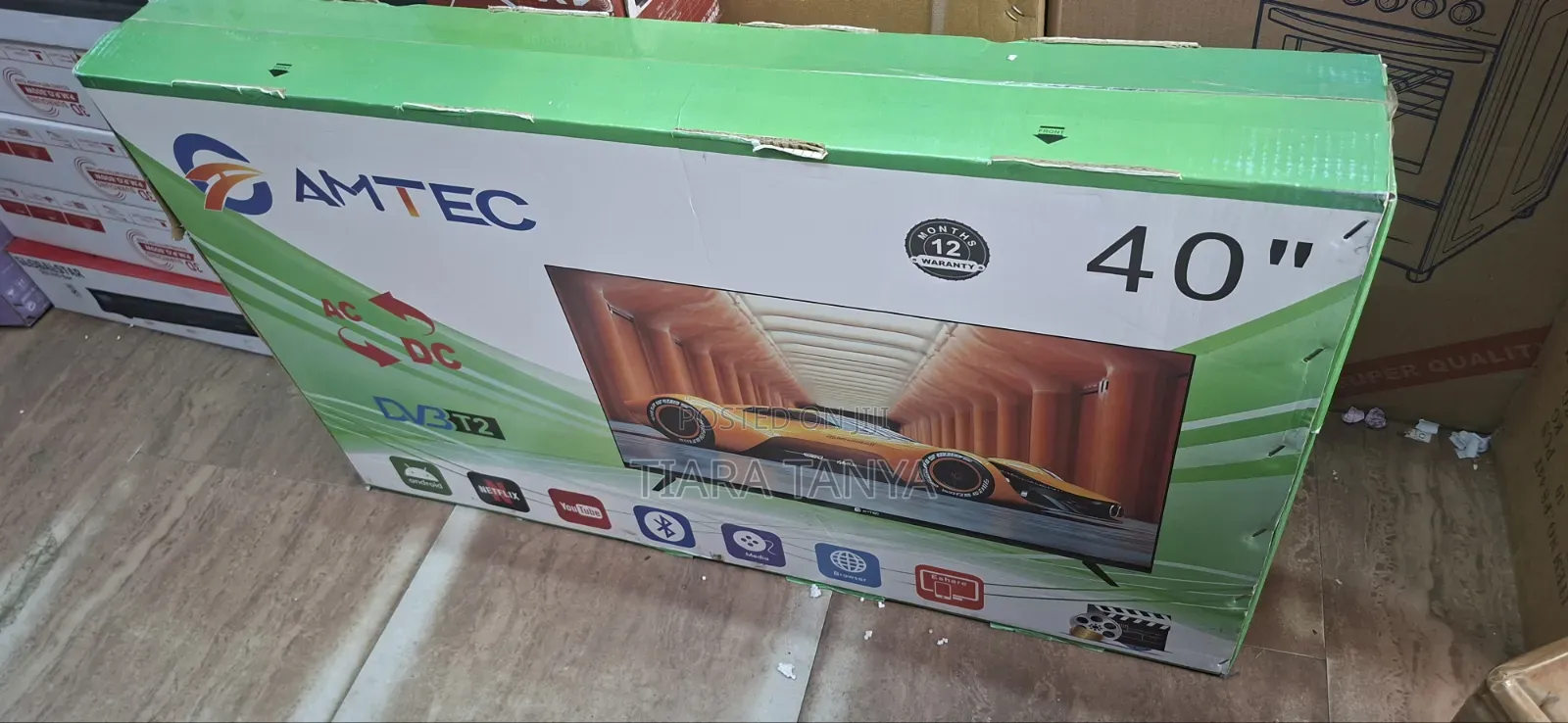 Amtec 40 Inch Smart Full Hd AC DC TV