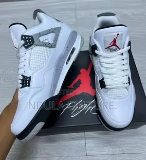 Jordan 4 White Cement