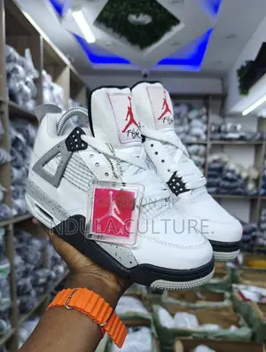 Jordan 4 White Cement