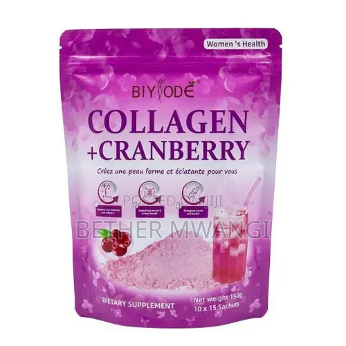 BIYODE Collagen + Cranberry Women's Health Dietary Supplement Powder
