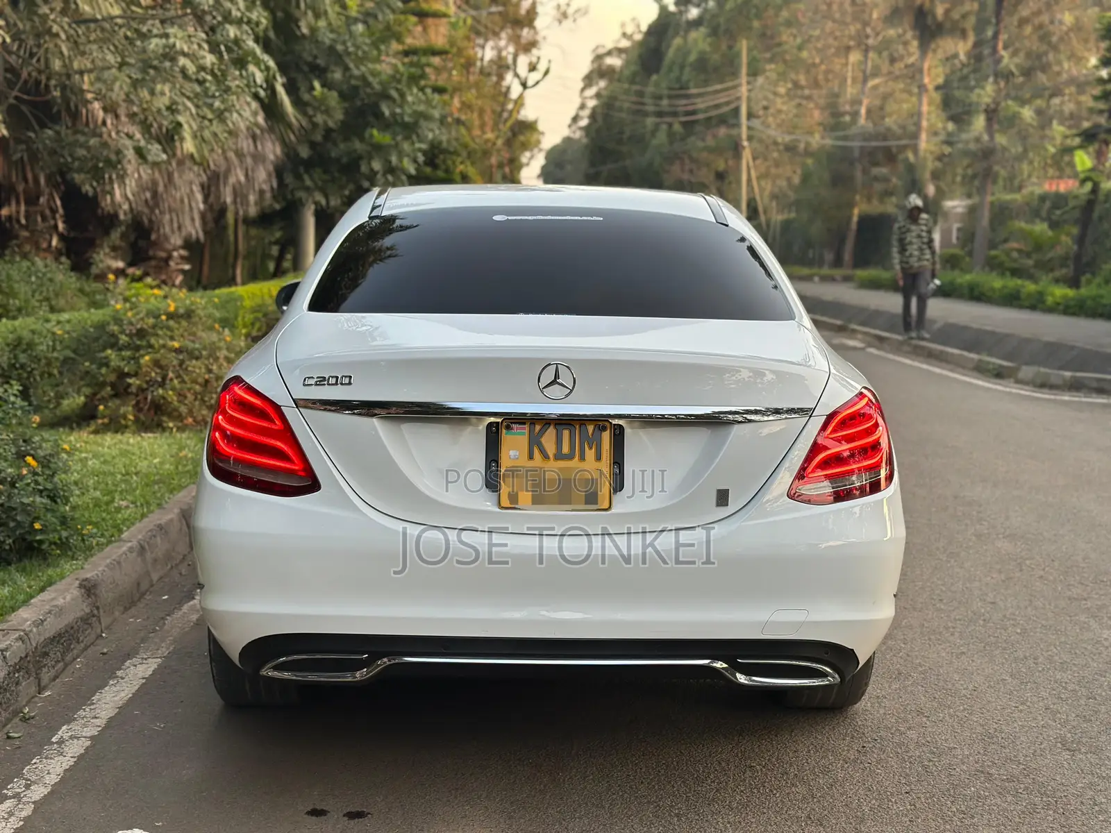 Mercedes-Benz C180 2015 White