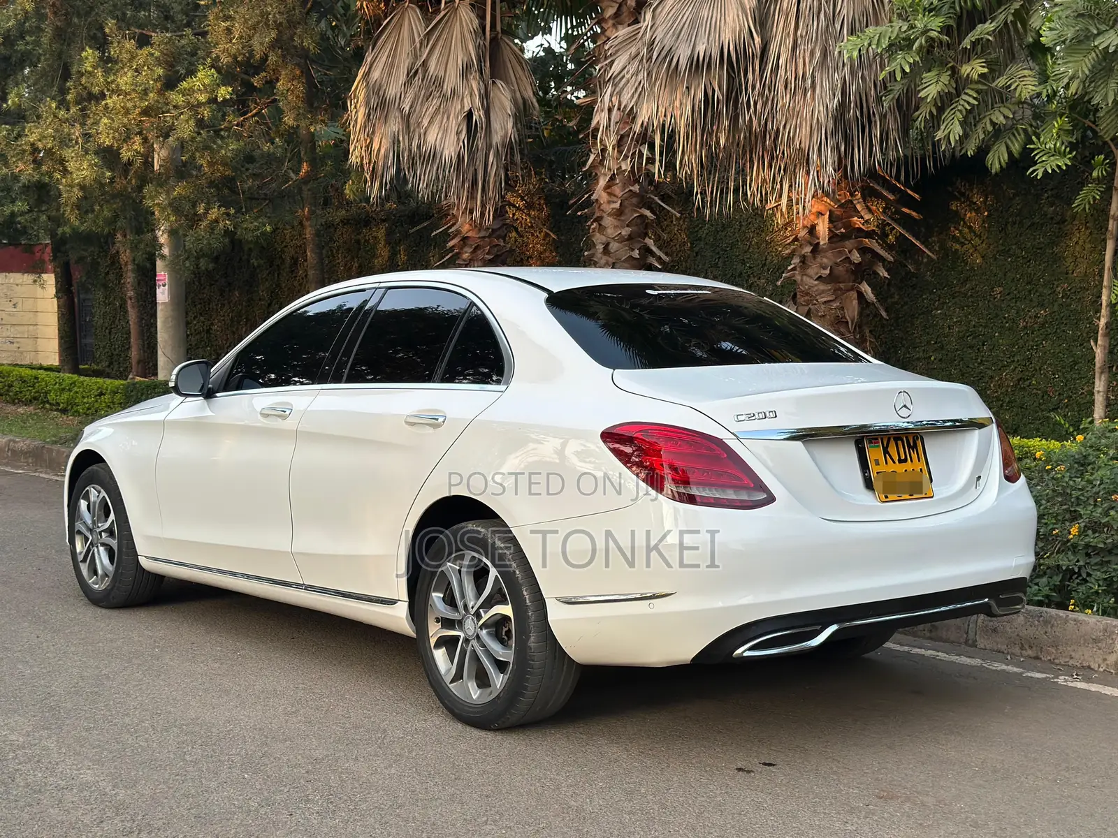 Mercedes-Benz C180 2015 White