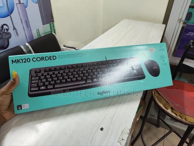 Logitech MK120 Wired Keyboard and Mouse Combo