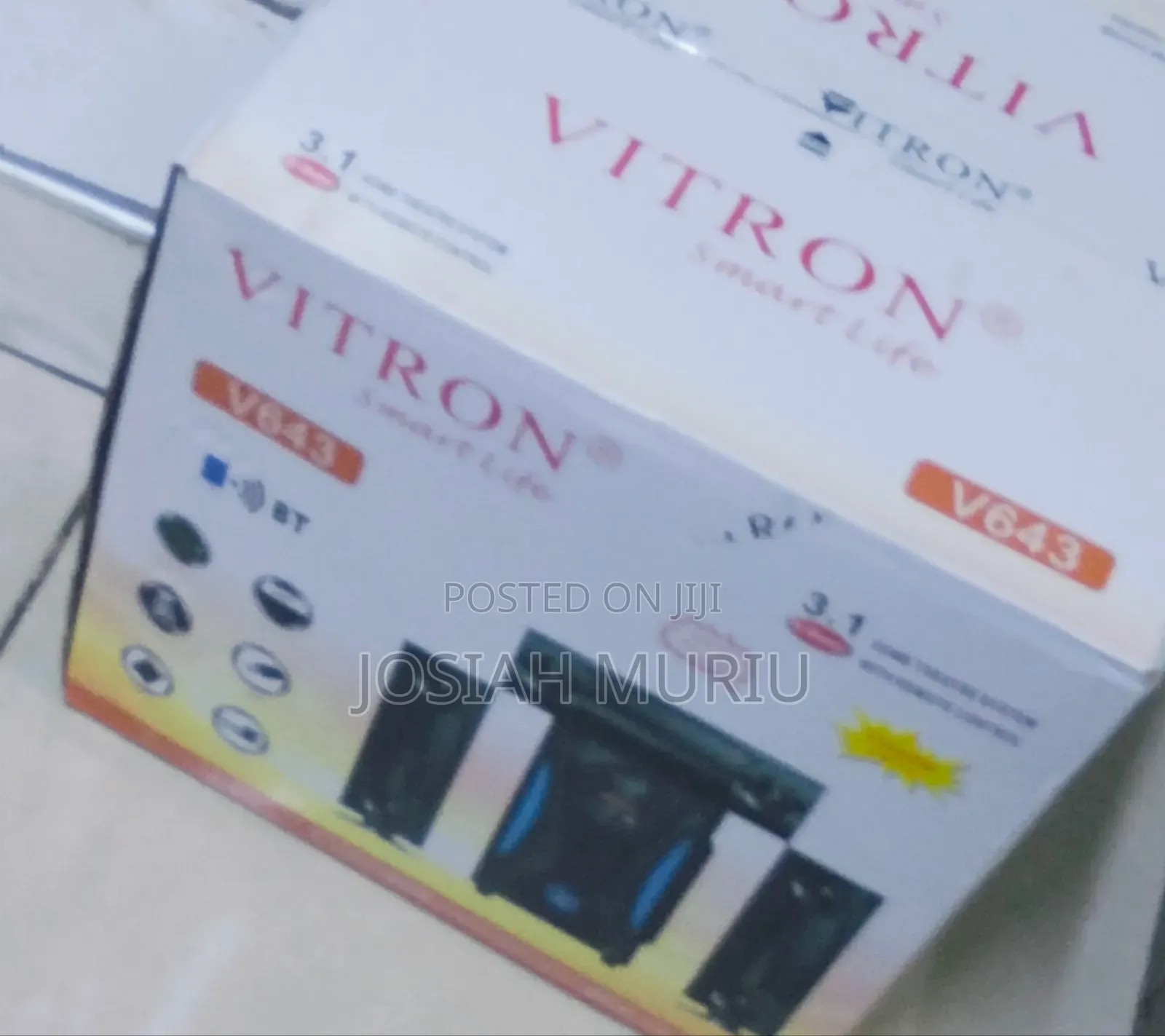 Vitron V643 3.1 Channel Bluetooth Home Theatre System – Powerful Bass