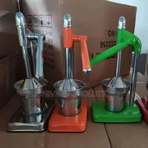 Heavy Duty Metallic Manual Citrus Juicer Stand Machine