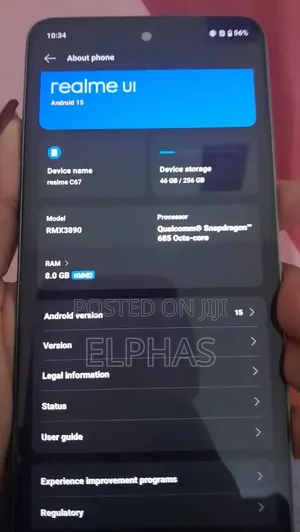 Realme C67 256 GB Black