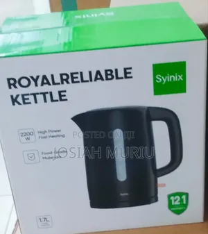 Syinix 1.7L Cordless Electric Kettle