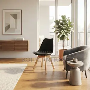 Dining Chairs; Modern Padded Class Eames Dining Seat