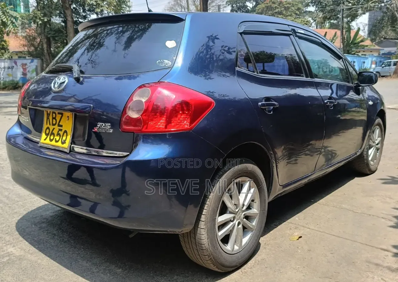 Toyota Auris 2009 Blue