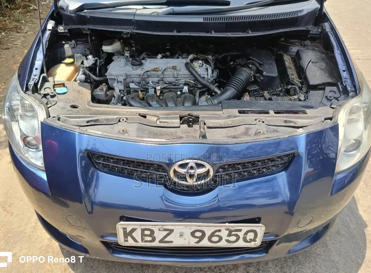 Toyota Auris 2009 Blue