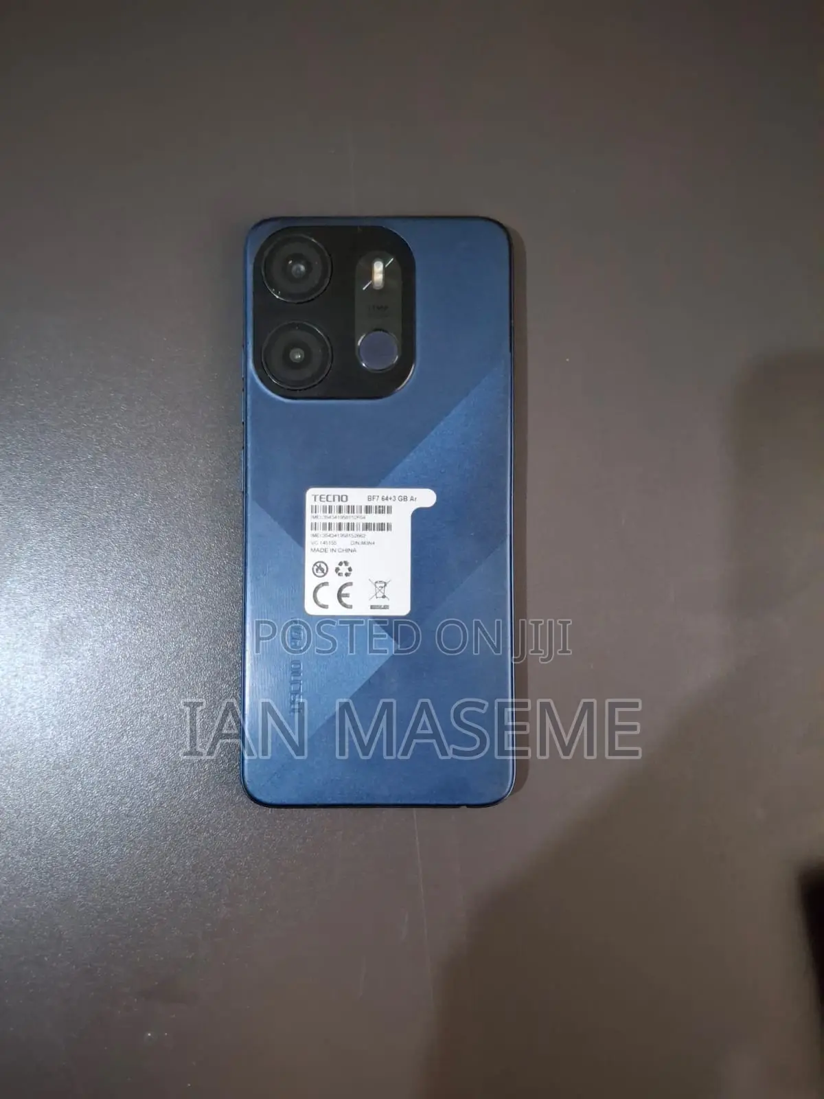 Tecno Pop 7 64 GB Blue