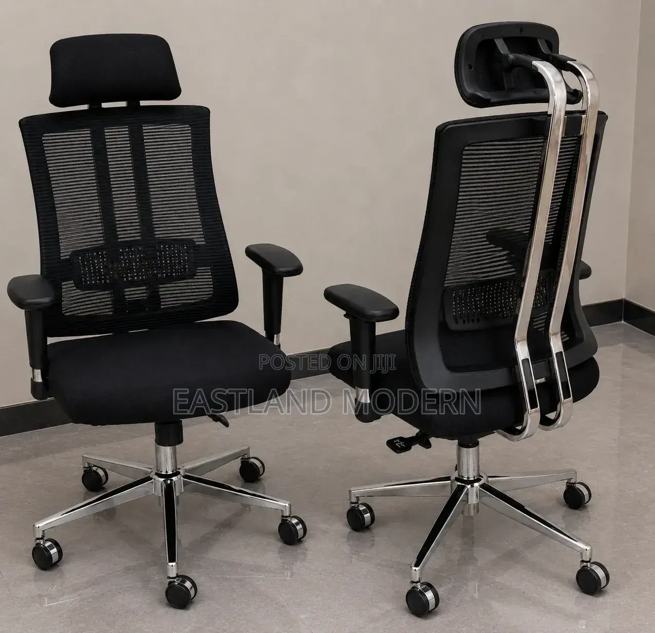 Ergonomic Office Chair With Headrest Lumbar Back Support