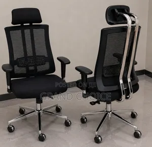 Ergonomic Office Chair With Headrest Lumbar Back Support
