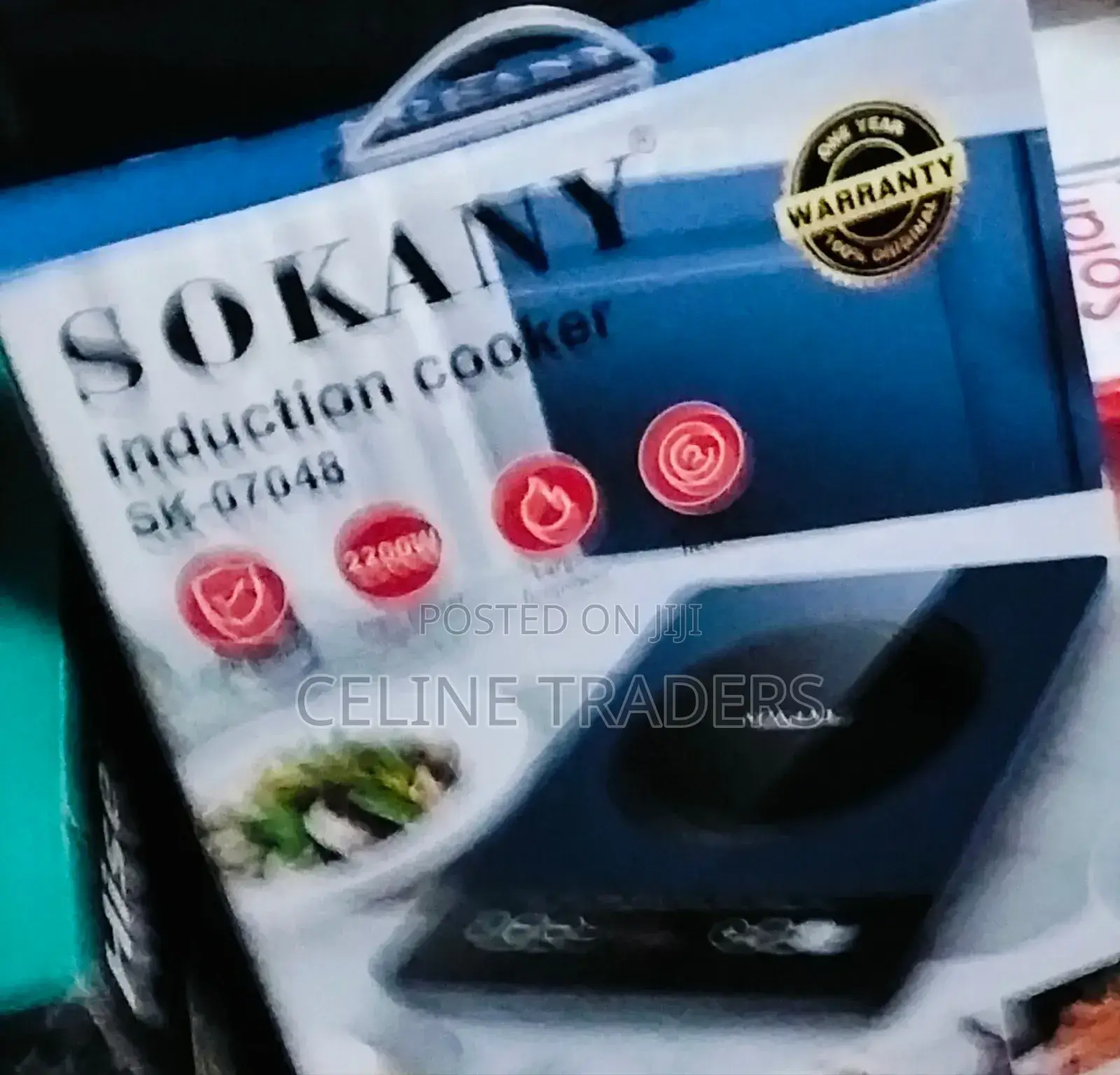 Sokany 2200W Touch-Control Induction Cooker
