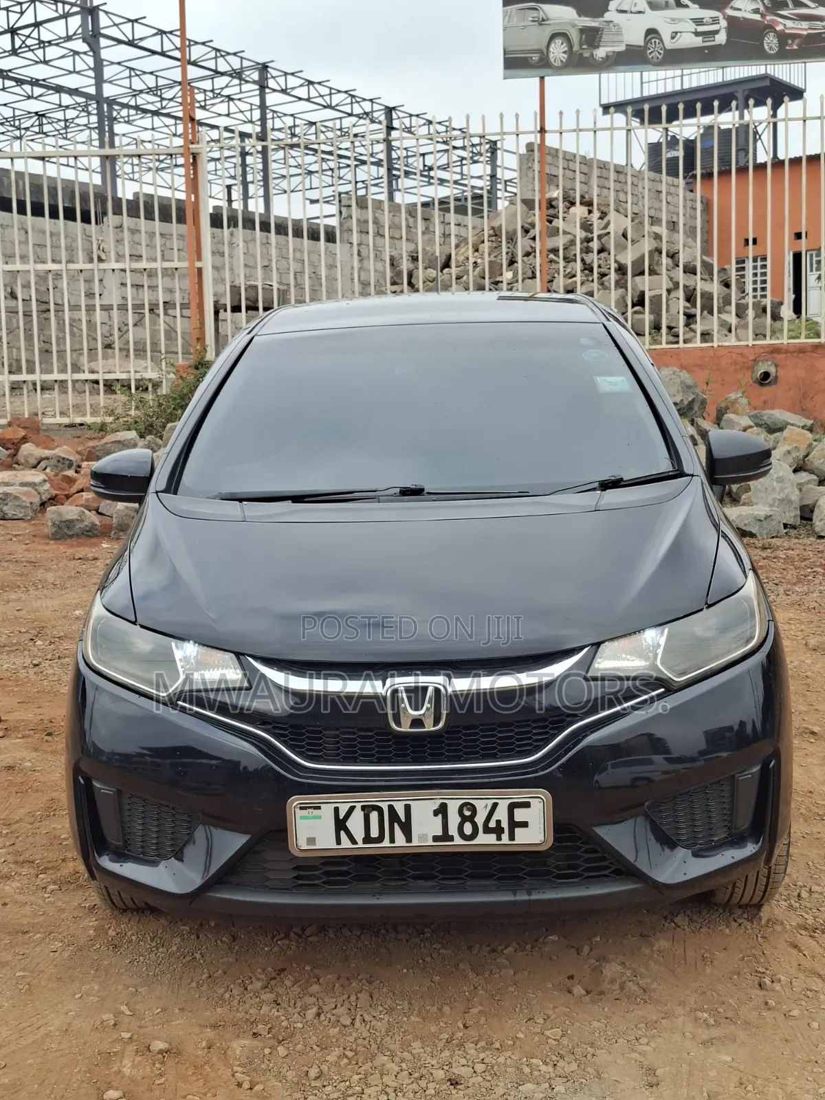 Honda Fit 2016 Black